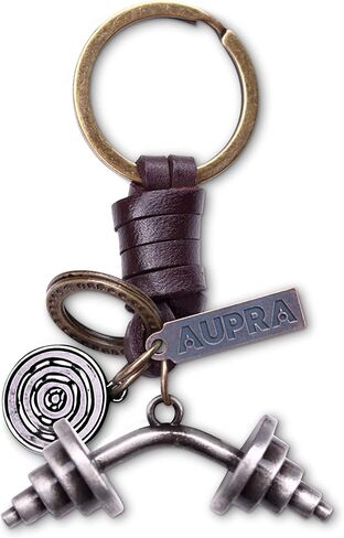 AuPra Sport KeyChain Gifts Men Leather Boxing Glove KeyRing Home Car Door Keys Holder Women Gym Fitness Present in Saudi Arabia