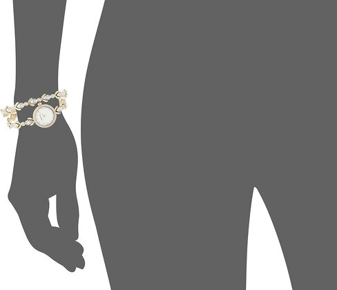 مجموعة ساعة وسوار مزينة بكريستالات سواروفسكي من ارمترون 75/5544 in Kuwait