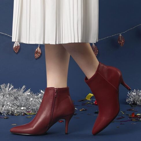 Perphy Pointed Toe Booties Stiletto Heels Ankle Boots for Women in Saudi Arabia