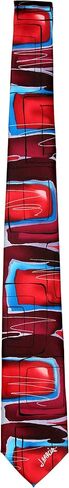 Jerry Garcia JG-XL-9527 Robot Neurosis Extra Long XL Big and Tall Designer Necktie Ties in Saudi Arabia