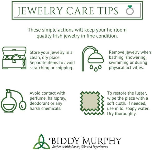 Biddy Murphy St. Brigid Cross Necklace Sterling Silver Two Sided Made in Ireland in Kuwait