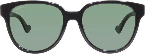 Gucci GG0960SA 001 Sunglasses Women's Black/Green Lenses Fashion Cat Eye 55mm in Saudi Arabia