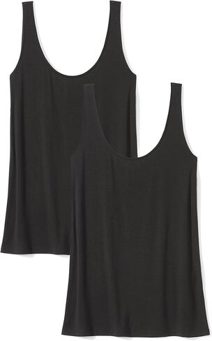 Daily Ritual Women's Jersey Tank Top, Pack of 2 in Kuwait