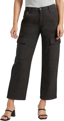 Silver Jeans Co. Women's High Rise Relaxed Cargo Pant in Saudi Arabia
