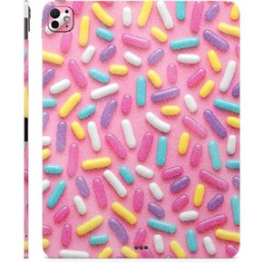 Glossy Glitter Skin Compatible with Apple iPad Pro 13 (M4) 2024 - Sprinkles - Premium 3M Vinyl Protective Wrap Decal Cover - Easy to Apply | Crafted in The USA by MightySkins