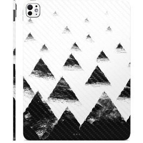 Carbon Fiber Skin Compatible with Apple iPad Pro 13 (M4) 2024 - Black Hills - Premium 3M Vinyl Protective Wrap Decal Cover - Easy to Apply | Crafted in The USA by MightySkins