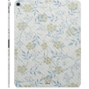 Carbon Fiber Skin Compatible with Apple iPad Air 13 (M2) 2024 - Jasmine - Premium 3M Vinyl Protective Wrap Decal Cover - Easy to Apply | Crafted in The USA by MightySkins