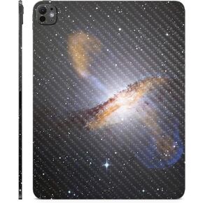 Carbon Fiber Skin Compatible with Apple iPad Pro 13 (M4) 2024 - Centaurus - Premium 3M Vinyl Protective Wrap Decal Cover - Easy to Apply | Crafted in The USA by MightySkins
