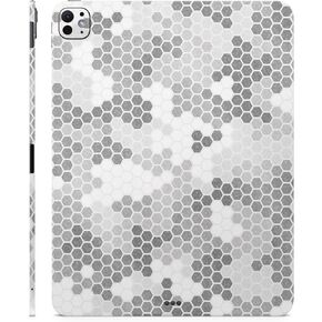 Glossy Glitter Skin Compatible with Apple iPad Pro 11 (M4) 2024 - Camo Hexadots - Premium 3M Vinyl Protective Decal Cover - Easy to Apply | Crafted in The USA by MightySkins