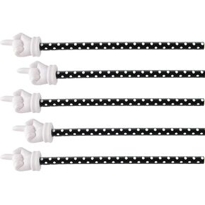 Teacher Created Resources Black Polka Dots Hand Pointer, Pack of 5
