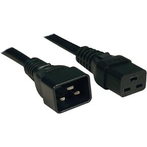Tripp Lite 6ft Heavy-Duty Power Extension Cord, IEC-320-C19 to IEC-320-C20