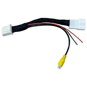 16 Pins Reverse Backup Rear View Camera Harness Adapter Connector Compatible with for Toyota Prius Scion xD xB Avalon Camry Subaru