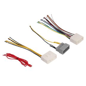 G Car Aftermarket Radio Wiring Harness Fit for Chrysler, Dodge and Jeep (2002-2007) Amplifier Bypass Harness