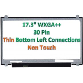 17.3" LCD Screen Compatible with Lenovo Ideapad 300 fit B173RTN02.2/ NT173WDM-N11/ LTN173KT04-L01 WXGA++ LED DIODE Replacement LAPTOP display
