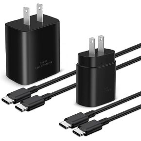 45W+25W Super Fast Charger Type C for Samsung Galaxy Z Fold 3 5G/Z Flip 3 5G/Z Fold 4/Z Flip 4,s23 ultra/S24/S23+/S23/S22 Ultra/S22+/S22/S21/S20,with 5FT Charger Cable