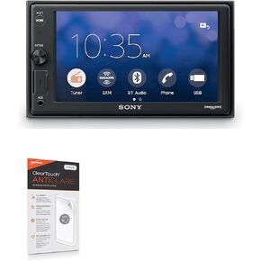 BoxWave Screen Protector Compatible with Sony XAV-V10BT - ClearTouch Anti-Glare (2-Pack), Anti-Fingerprint Matte Film Skin for Sony XAV-V10BT, Sony XAV-V10BT, XAV-V631BT
