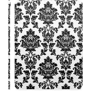 Carbon Fiber Skin Compatible with Apple iPad Air 13 (M2) 2024 - Vintage Damask - Premium 3M Vinyl Protective Decal Cover - Easy to Apply | Crafted in The USA by MightySkins