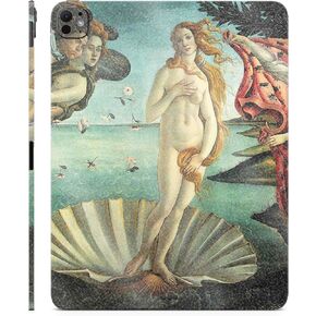 Glossy Glitter Skin Compatible with Apple iPad Pro 13 (M4) 2024 - Birth of Venus - Premium 3M Vinyl Protective Decal Cover - Easy to Apply | Crafted in The USA by MightySkins