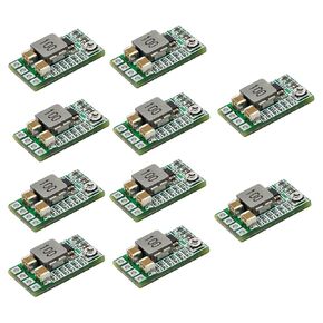 HiLetgo 10pcs Mini DC-DC 12-24V to 5V 3A Step Down Buck Power Module Fixed Voltage output 1.8V 2.5V 3.3V 5V 9V 12V Optional Adjustable Efficiency 97.5%