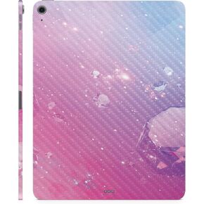 Carbon Fiber Skin Compatible with Apple iPad Air 11 (M2) 2024 - Pink Diamond - Premium 3M Vinyl Protective Wrap Decal Cover - Easy to Apply | Crafted in The USA by MightySkins