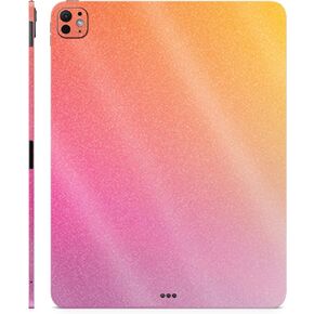 Glossy Glitter Skin Compatible with Apple iPad Pro 13 (M4) 2024 - Sunset Blur - Premium 3M Vinyl Protective Wrap Decal Cover - Easy to Apply | Crafted in The USA by MightySkins