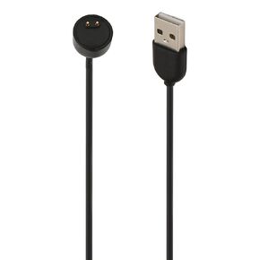 Charger Replacement for Mi Band 5 6 7 NFC Smartwatch USB Magnetic Charging Cord for Amazfit Band 5 3.3ft, and Reliable, Black