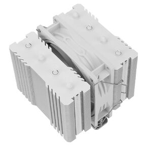 Thermalright Peerless Assassin 90 SE White CPU Cooler, 4 Heat Pipes CPU Air Cooler, Dual Towers and PWM Fan, with 2200RPM Speed CPU Cooling,for Intel LGA 1700|1851|1150|1151|1200;AMD:AM4|AM5