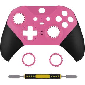Housing Shell Faceplate Cover for Xbox Elite 2 Controller,Front Shell Replacement for Xbox One Elite Controller Series 2 (Red)