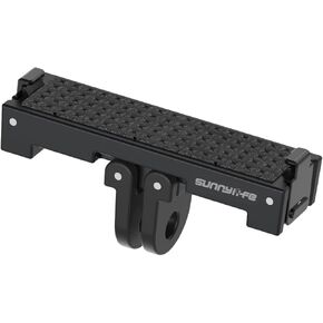 LICHIFIT Magnetic Quick-Release Adapter Mount for Insta360 GO 3 Sport Camera Foldable Adapter Holder Stand 1/4 Screw and 2-Prong Changeable Interface Conversion Adapter