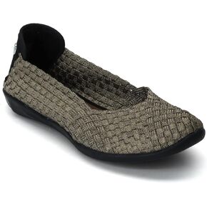 Bernie Mev Women's Braided Catwalk Bronze Flats - 42 M EU