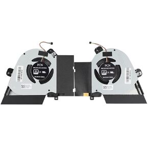 استبدال مروحة تبريد CPU+GPU لجهاز ASUS ROG Zephyrus M15 GX502LWS GX502G GX502GW GX502GV, GU502GW GU502GV, GU502LW, GU502LV,P/N: DFS200912210T DFSCK221051821, DC12V 1A Fan