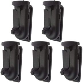Walkie Talkie Replacement Belt Clip NTN9392B Swivel Belt Clip for Motoro Talkabout Two Way Radio T6200 T5728 T5428 MS350R MC225R T6200 T5728 T5428 T5720 T9000 T289 SX750 MB140R EM1020R(5 Packs)