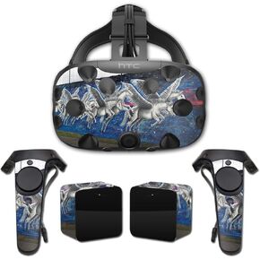 MightySkins Skin Compatible with HTC Vive Full Coverage - Pegasus Herd | Protective, Durable, and Unique Vinyl Decal wrap Cover | Easy to Apply, Remove, and Change Styles | Made in The USA
