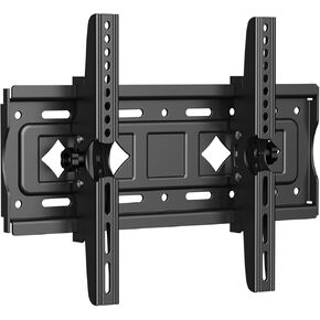 Tilt TV Wall Mount for Most 32-68" 4K LCD，OLED, Flat Screen TV, TV Mount VESA Up to 400x400mm and Max Load 132lbs, 40 42 43 50 55 58 60 65 inch Low Profile Adjustable Wall Mount TV Bracket in Kuwait
