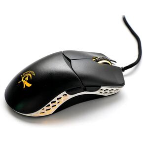 Ducky Feather Lightweight Gaming Mouse 3389 Sensor - (Black & White - 60M Switches) in Saudi Arabia