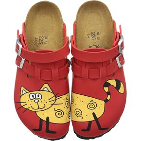 Birki's Boys' Kay Cat Bridget Birko Flor Clogs