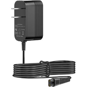 9V Charger for Voweek Electric Spin Scrubber Power Cord Compatible with Voweek VWS211/SP02/ AC Adapter Supply Replacement for LABIGO LA1 Pro Charger Cord