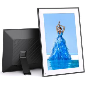 Digital Picture Frame 10.1-inch Electronic-Photo-Album - 32GB Digital Frame, IPS Touch Screen, Light Sensor, Auto-Rotate, Share Pictures Video via APP or Email, Free Cloud, Birthday Gifts for Women