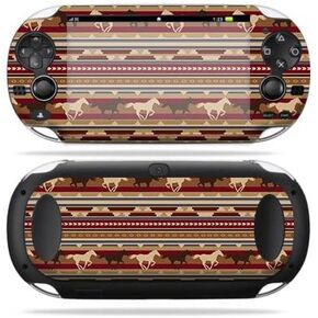 MightySkins Skin Compatible with Sony PS Vita – Western Horses | Protective, Durable, and Unique Vinyl Decal wrap Cover | Easy to Apply, Remove, and Change Styles | Made in The USA