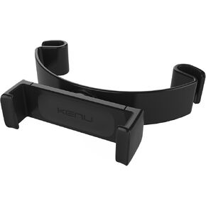 Kenu Airvue | Car Headrest Tablet Mount for iPad mini, iPad Air, iPad Pro, Galaxy Tablets, Android Tablets, Kindle Fires and Surface Pros Tablet Stand | Black