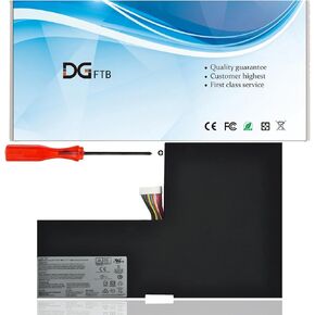 New BTY-M6F Laptop Battery Replacement for MSI MS-16H2 GS60 2QE 2QC 2QD 2PC 2PE 2PL 6QC 6QE PC-010CN 2PC-279XCN 2PE-280CN 2PL-006XCN 2QC-022XCN 6QC-070XCN 6QE-090CN (11.4V 52.89Wh 4640mAh)