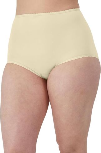Bali Womens Brief Underwear, Skimp Skamp Brief Panties, 3-Pack (Colors May Vary) in Saudi Arabia