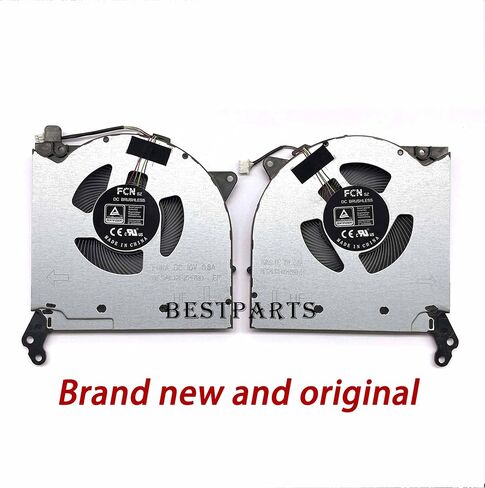 BestParts New Genuine CPU+GPU Cooling Fan Replacement for Lenovo Legion 5-15ACH6A (Type: 82NW), for Legion 5-15ACH6H (Type: 82JU), P/N: DFSAL12E164810 DFSAL12E064860, FNKA FNK9, 10v fan in Saudi Arabia