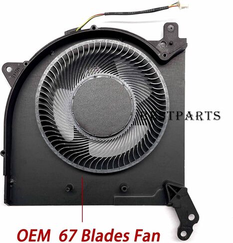 BestParts New Genuine CPU+GPU Cooling Fan Replacement for Lenovo Legion 5-15ACH6A (Type: 82NW), for Legion 5-15ACH6H (Type: 82JU), P/N: DFSAL12E164810 DFSAL12E064860, FNKA FNK9, 10v fan in Saudi Arabia