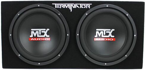 مكبرات صوت للسيارة MTX TNE212D مقاس 12 بوصة بقدرة 1200 وات + صندوق + مضخم صوت كوكبي بقدرة 1500 وات + مجموعة in Kuwait