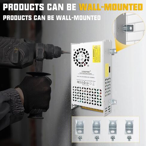 الإصدار الجديد DC 12V 30A 360W مزود الطاقة، 110V AC إلى 12V DC محول تحويل التيار الكهربائي محول محول SMPS AC إلى DC محول تبديل التيار الكهربائي بحد أقصى 30A 360W in Kuwait