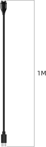 Replacement Charging Dock Cable Compatible with Garmin Forerunner 265S/265/965, Type C Cable Charger Stand Smart Watch Accessories(1M) in Kuwait