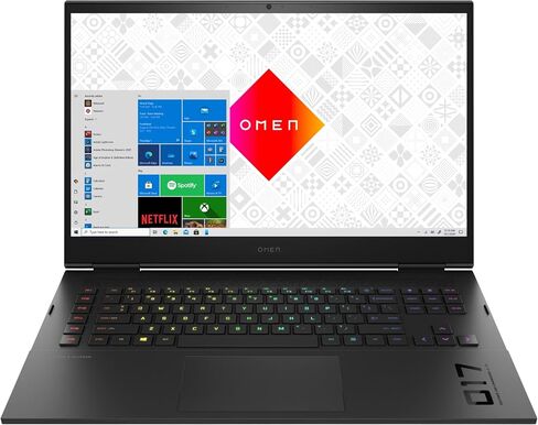 HP 2023 Omen 17.3" QHD 165Hz IPS Gaming Laptop 14-Core Intel i9-12900HX NVIDIA GeForce RTX 3080Ti 16GB GDDR6 16GB DDR5 1TB NVMe SSD Thunderbolt4 WiFi 6E RJ45 HDMI RGB KB Windows 10 Home w/RE USB in Saudi Arabia