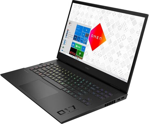 HP 2023 Omen 17.3" QHD 165Hz IPS Gaming Laptop 14-Core Intel i9-12900HX NVIDIA GeForce RTX 3080Ti 16GB GDDR6 16GB DDR5 1TB NVMe SSD Thunderbolt4 WiFi 6E RJ45 HDMI RGB KB Windows 10 Home w/RE USB in Saudi Arabia