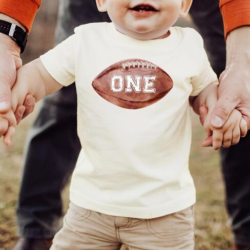 One Distressed 1st Birthday Sports Themed T-Shirts for Baby Boys First Sports Birthday in Kuwait